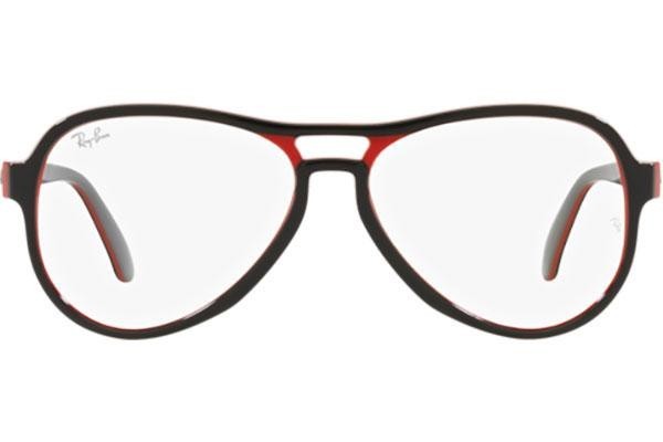 Okulary korekcyjne Ray-Ban Vagabond RX4355V 8136 Pilotki (Aviator) Czarne