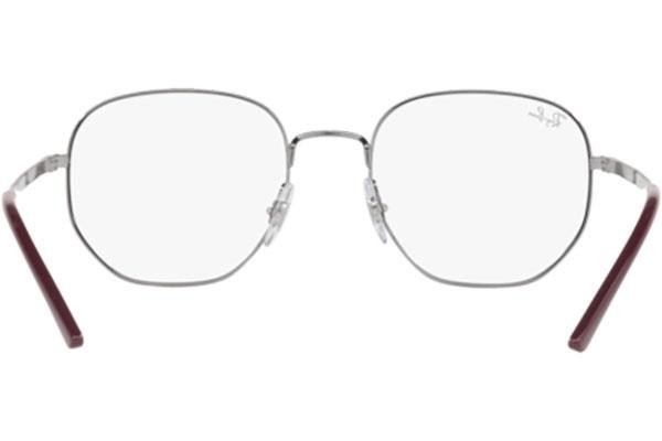 Okulary korekcyjne Ray-Ban RX3682V 2502 Kwadratowe Srebrne