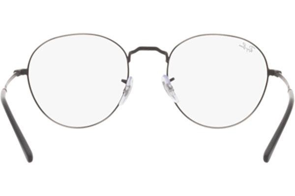 Okulary korekcyjne Ray-Ban David RX3582V 3118 Okrągłe Srebrne