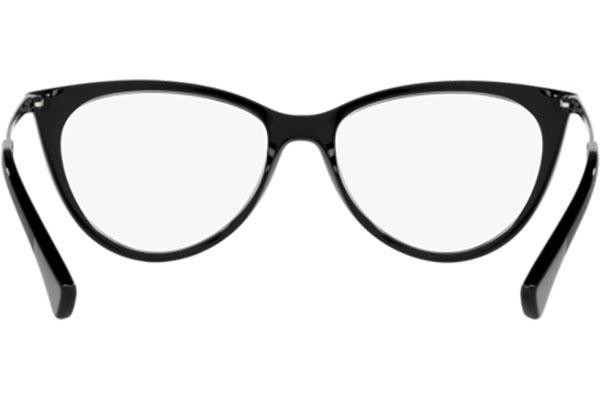 Okulary korekcyjne Ralph by Ralph Lauren RA7131 5001 Kocie oczy Czarne