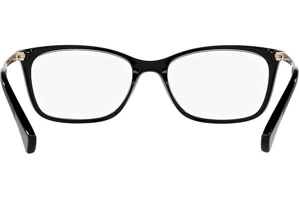 Okulary korekcyjne Ralph by Ralph Lauren RA7130 5001 Prostokątne Czarne