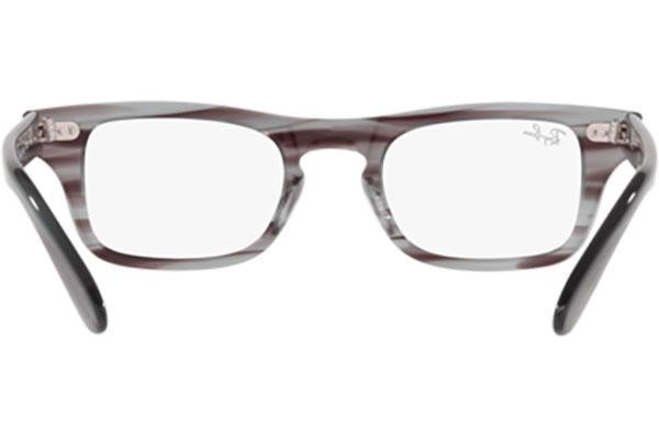 Okulary korekcyjne Ray-Ban Junior Burbank Jr RY9083V 3850 Prostokątne Szare