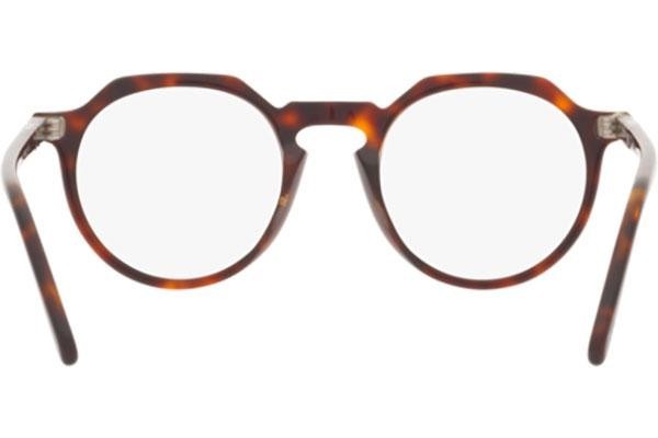 Okulary korekcyjne Persol PO3281V 24 Okrągłe Havana