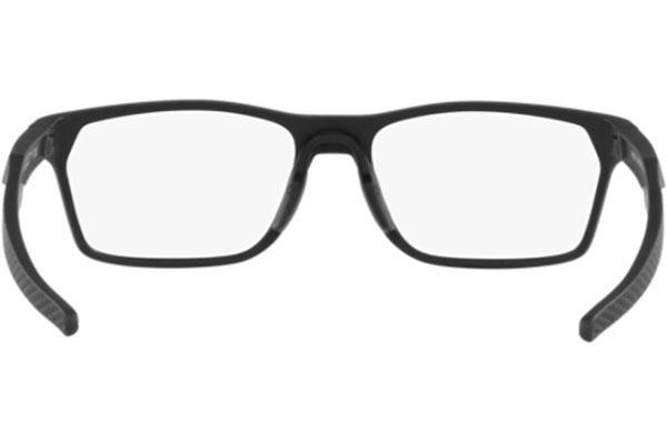 Okulary korekcyjne Oakley Hex Jector OX8032-01 Prostokątne Czarne