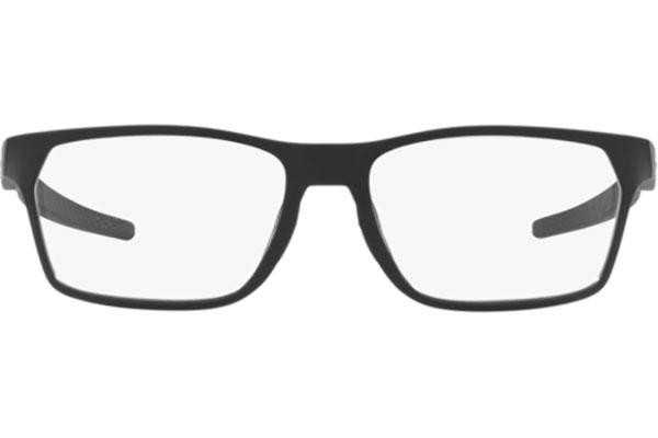 Okulary korekcyjne Oakley Hex Jector OX8032-01 Prostokątne Czarne