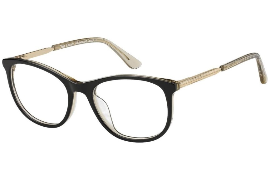 Okulary korekcyjne Juicy Couture JU191 0WM Kocie oczy Czarne