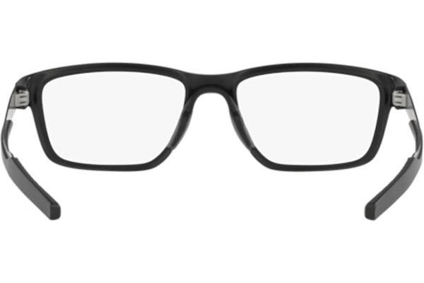 Okulary korekcyjne Oakley Metalink High Resolution Collection OX8153-10 Prostokątne Czarne
