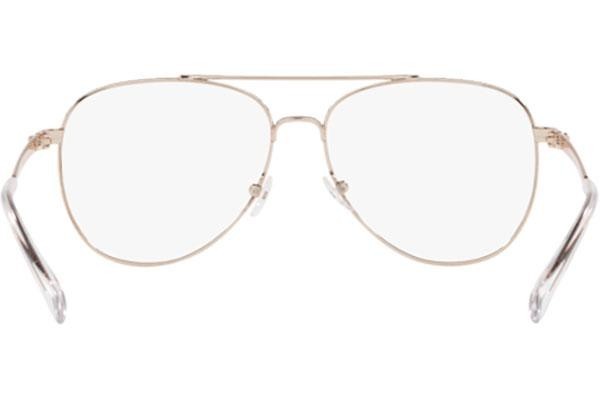 Okulary korekcyjne Michael Kors Procida Bright MK3054B 1108 Pilotki (Aviator) Złote