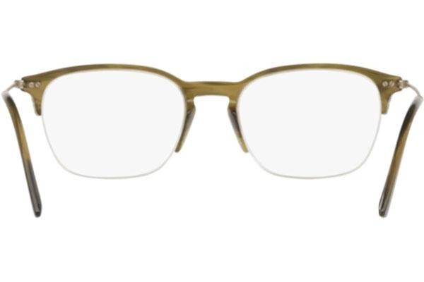 Okulary korekcyjne Giorgio Armani AR7210 5442 Browline Zielone