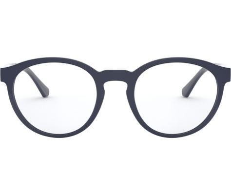 Okulary korekcyjne Emporio Armani EA4152 56691W Okrągłe Niebieskie