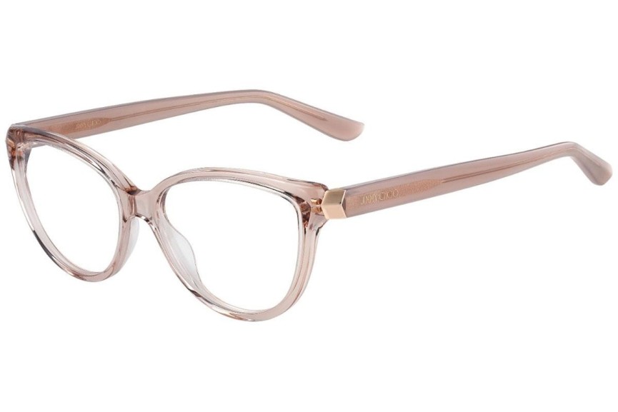 Okulary korekcyjne Jimmy Choo JC226 FWM Kocie oczy Beżowe