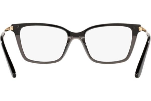 Okulary korekcyjne Dolce & Gabbana DG3345 3246 Prostokątne Czarne