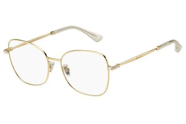 Okulary korekcyjne Jimmy Choo JC286/G J5G Kocie oczy Złote
