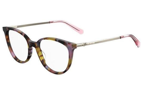 Okulary korekcyjne Love Moschino MOL549 0T4 Okrągłe Wielokolorowe