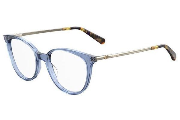 Okulary korekcyjne Love Moschino MOL549 PJP Okrągłe Niebieskie