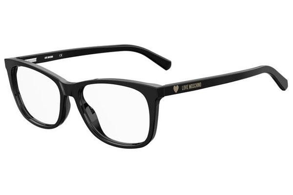 Okulary korekcyjne Love Moschino MOL557 807 Prostokątne Czarne