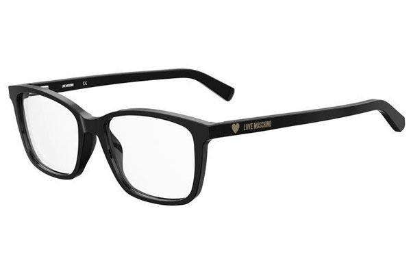 Okulary korekcyjne Love Moschino MOL566 807 Prostokątne Czarne