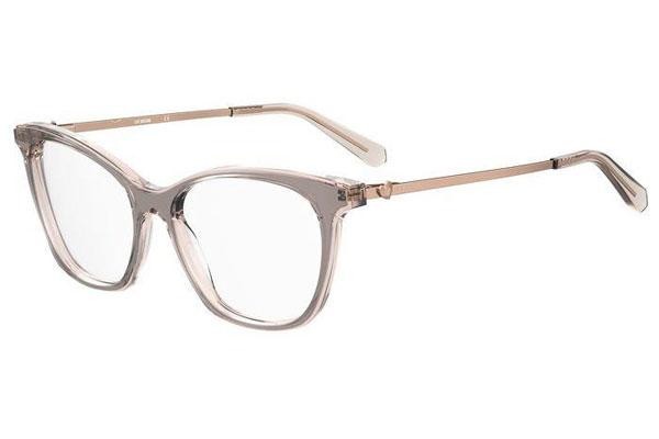 Okulary korekcyjne Love Moschino MOL579 7HH Kocie oczy Szare