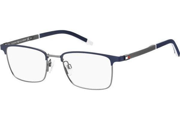 Okulary korekcyjne Tommy Hilfiger TH1919 FLL Prostokątne Niebieskie