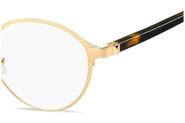 Okulary korekcyjne Max Mara MM1379/F 000 Okrągłe Złote