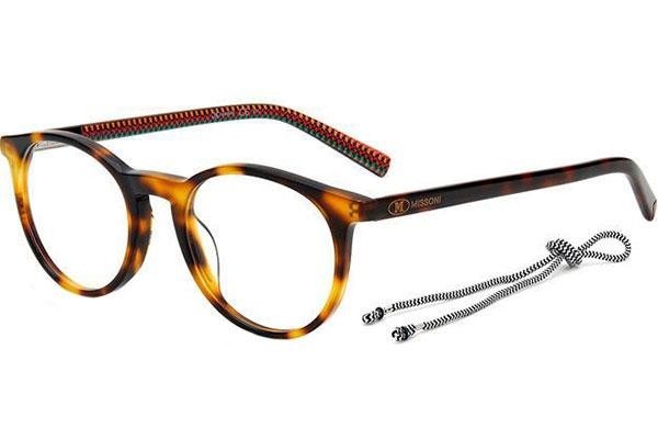 Okulary korekcyjne M Missoni MMI0007 086 Okrągłe Havana