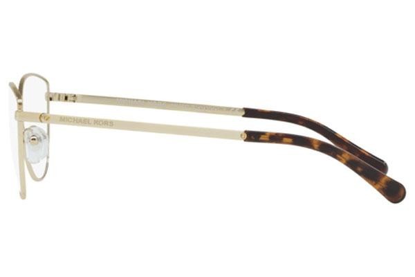 Okulary korekcyjne Michael Kors Buena Vista MK3030 1014 Kocie oczy Złote