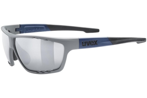 Ochelari de soare uvex sportstyle 706 Rhino / Deep Space Mat S3 Dreptunghiulari Gri