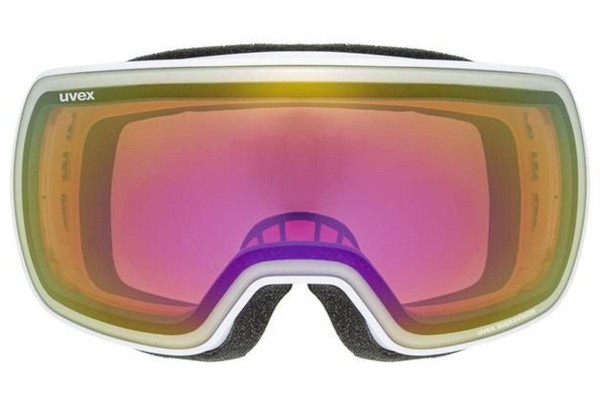 Gogle narciarskie uvex compact FM White S2 Pojedyncze | Shield Białe