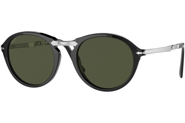 Okulary przeciwsłoneczne Persol PO3274S 95/31 Okrągłe Czarne