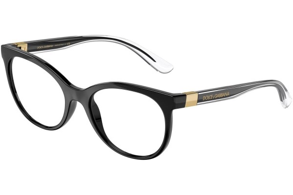 Ochelari Dolce & Gabbana DG5084 501 Cat Eye Negri