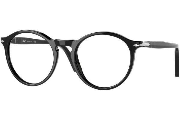 Brýle Persol PO3285V 95 Okrouhlé Černé