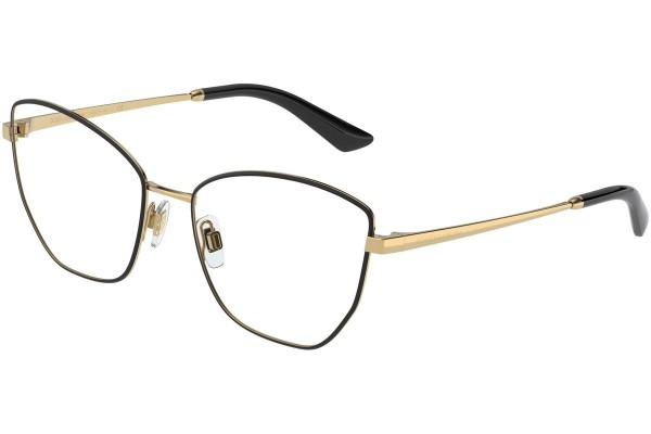 Okulary korekcyjne Dolce & Gabbana DG1340 1311 Kocie oczy Złote