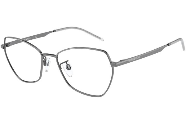 Okulary korekcyjne Emporio Armani EA1133 3010 Kocie oczy Srebrne