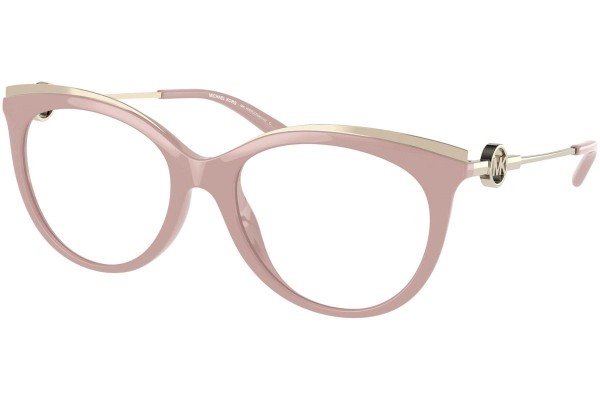 Okulary korekcyjne Michael Kors Ajaccio MK4089U 3111 Okrągłe Różowe