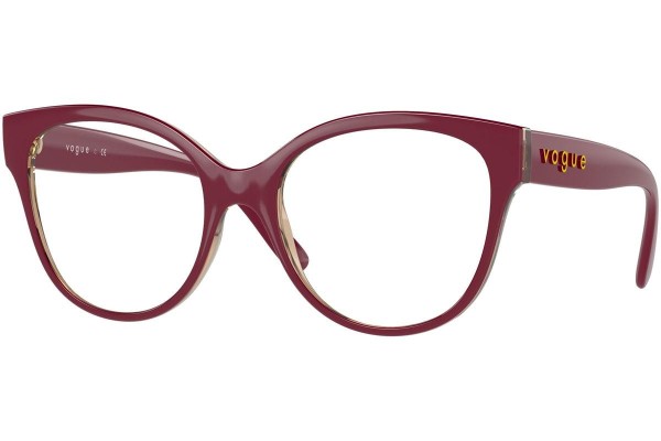 Okulary korekcyjne Vogue Eyewear VO5421 2994 Okrągłe Czerwone