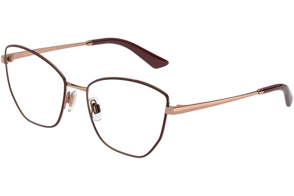 Okulary korekcyjne Dolce & Gabbana DG1340 1351 Kocie oczy Czerwone