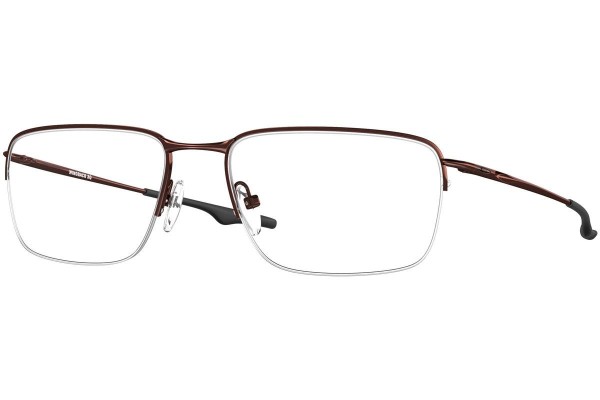 Okulary korekcyjne Oakley Wingback SQ OX5148-07 Prostokątne Brązowe