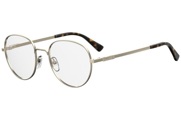 Okulary korekcyjne Moschino MOS533 3YG Okrągłe Złote