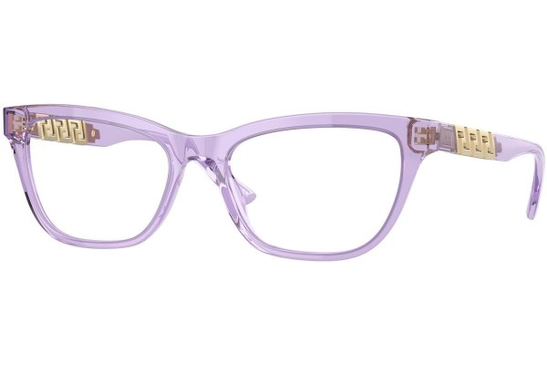 Okulary korekcyjne Versace VE3318 5353 Kocie oczy Fioletowe