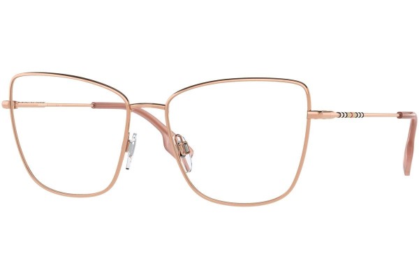 Okulary korekcyjne Burberry Bea BE1367 1337 Kocie oczy Złote