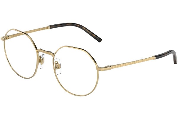 Okulary korekcyjne Dolce & Gabbana DG1344 02 Okrągłe Złote