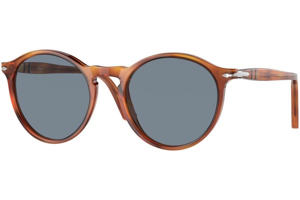Okulary przeciwsłoneczne Persol PO3285S 96/56 Okrągłe Havana