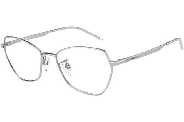 Okulary korekcyjne Emporio Armani EA1133 3015 Kocie oczy Srebrne