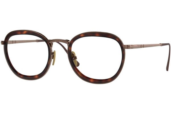 Okulary korekcyjne Persol PO5009VT 8016 Okrągłe Havana