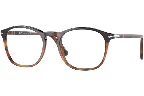 Okulary korekcyjne Persol PO3007VM 1160 Kwadratowe Havana