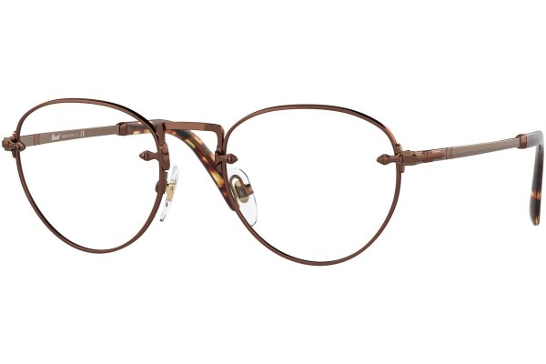 Okulary korekcyjne Persol PO2491V 1123 Okrągłe Brązowe