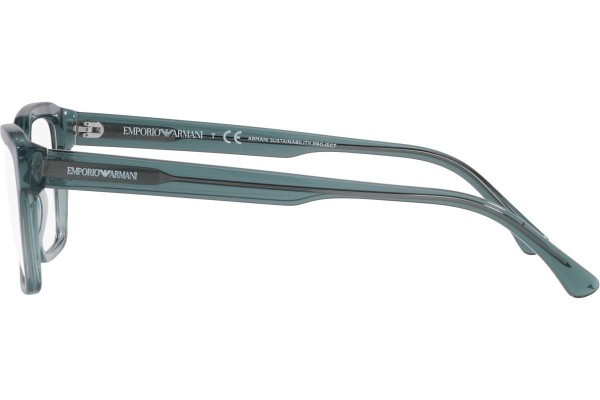 Glasses Emporio Armani EA3192 5911 Prostokątne Niebieskie