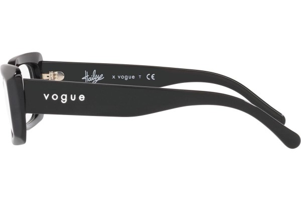 Briller Vogue Eyewear VO5441 W44 Rektangulær Sort