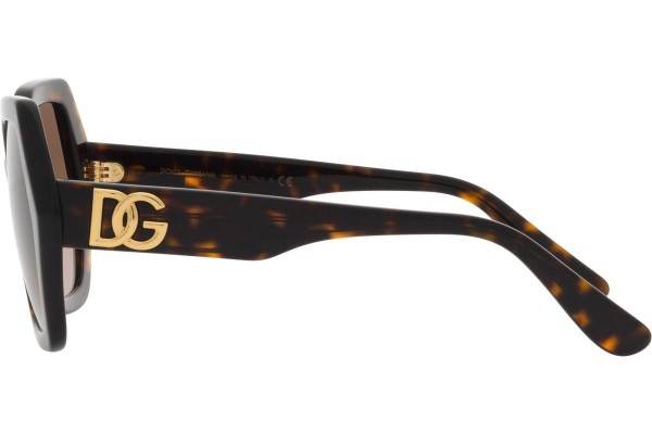 Ochelari de soare Dolce & Gabbana DG4406 502/13 Pătrați Havana