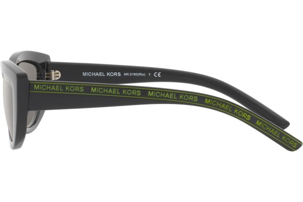 Okulary przeciwsłoneczne Michael Kors Rio MK2160 30056G Kocie oczy Czarne